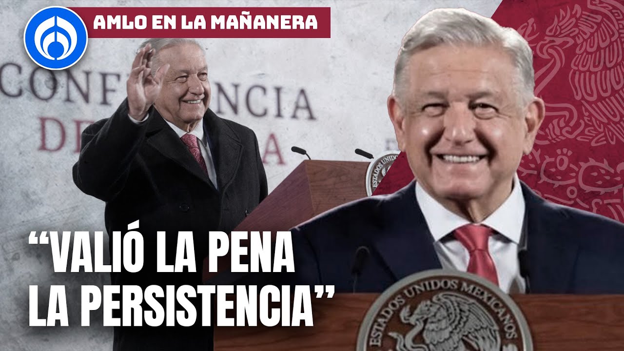 AMLO al borde de las lágrimas tras canción de despedida