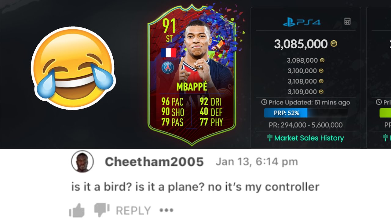 Самые смешные комментарии Futbin V1
