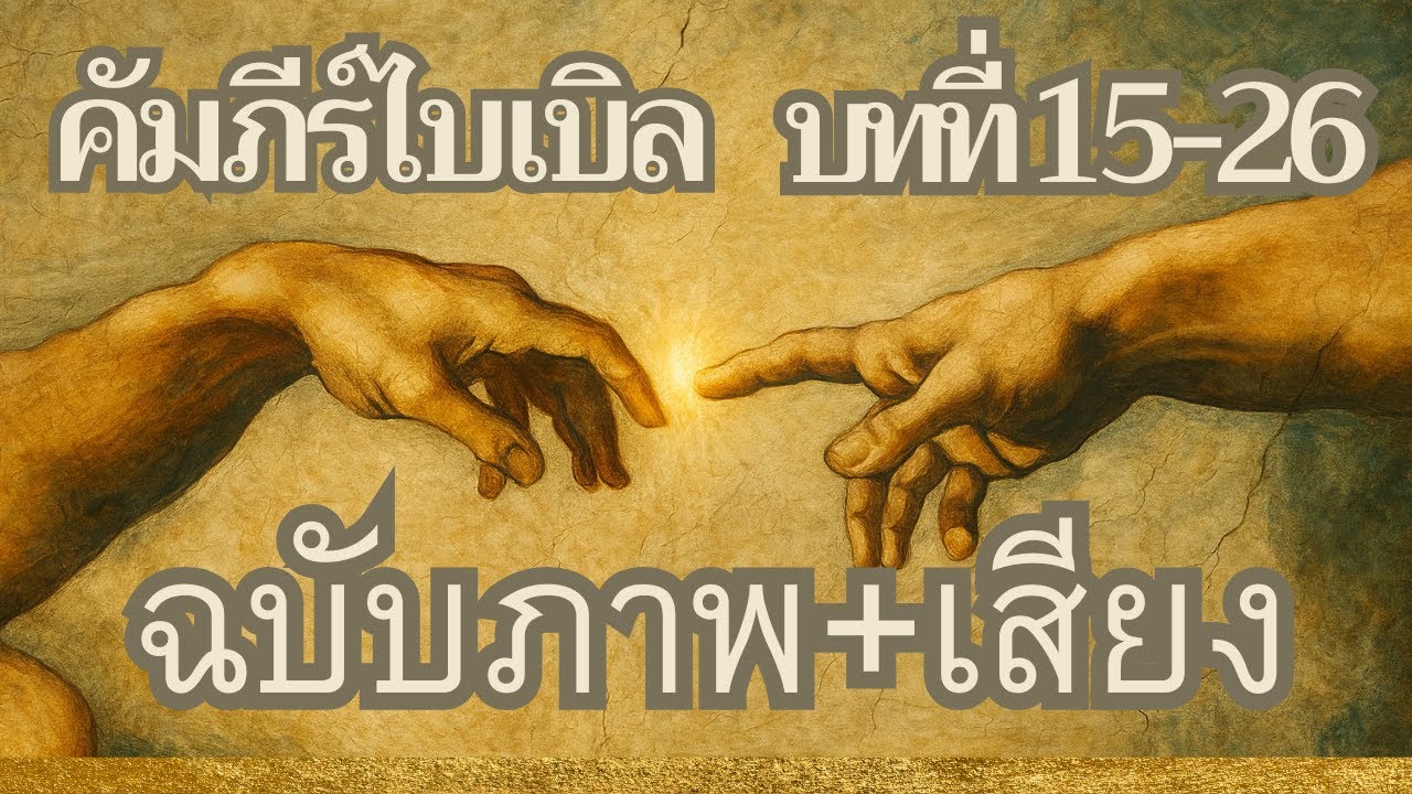 1 ชั่วโมงเต็มเพื่อระลึกถึงพระเจ้ากับพระคัมภีร์ปฐมกาล 15–26 | เวอร์ชันภาพและเสียงประกอบเพื่ออรรถรส