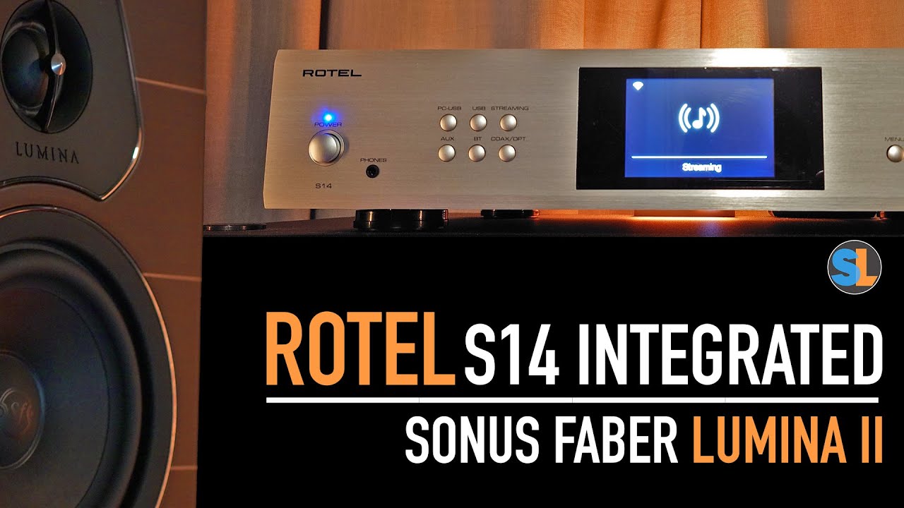 Обзор ROTEL S14 и Sonus Faber Lumina II