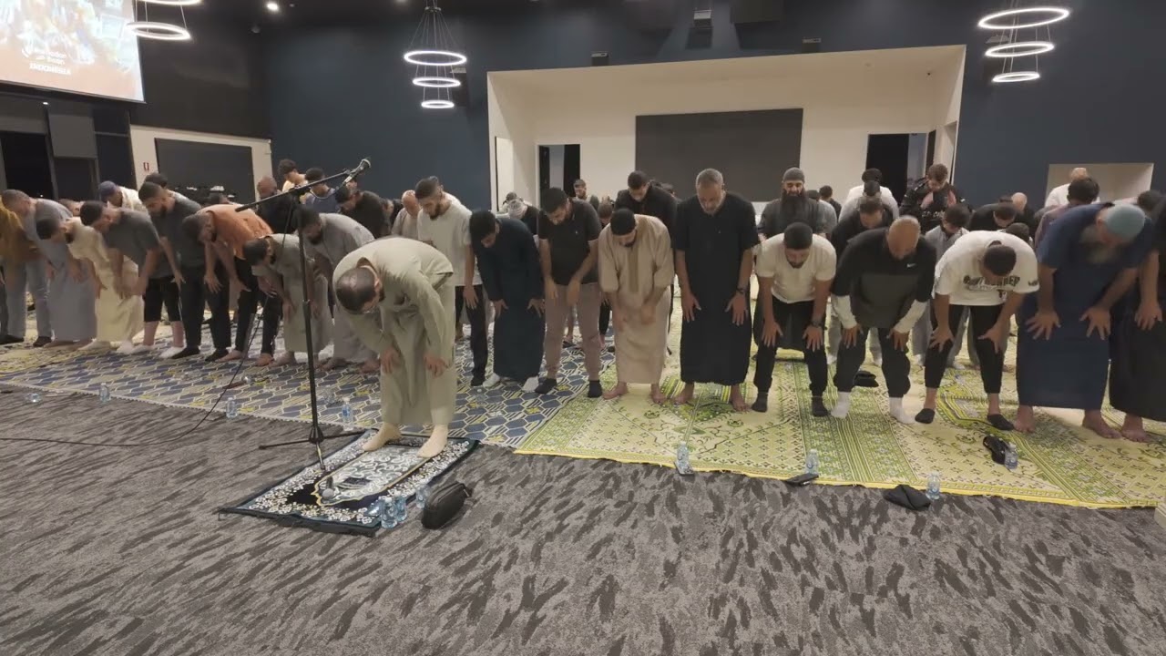 Taraweeh Prayer at the Regency Function Centre - Date: 27th Feb 2026 - led by Sheikh Abdalla Shaaban