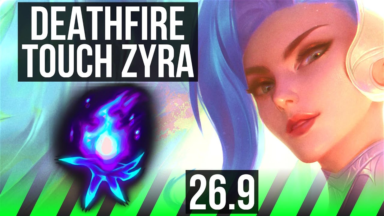 ZYRA vs JARVAN IV (JGL) | Deathfire Touch, 44K damage | EUW Diamond | 26.9