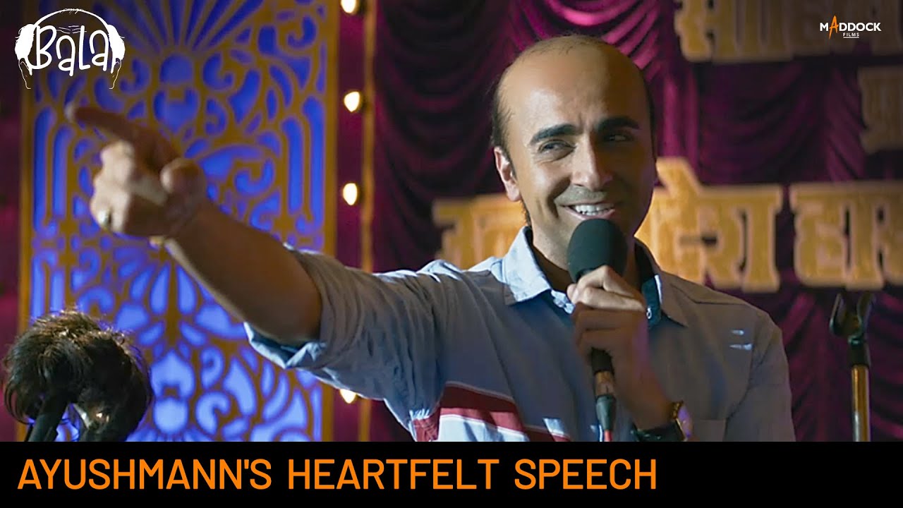 Ayushmann's heartfelt speech | Bala | Maddock Films