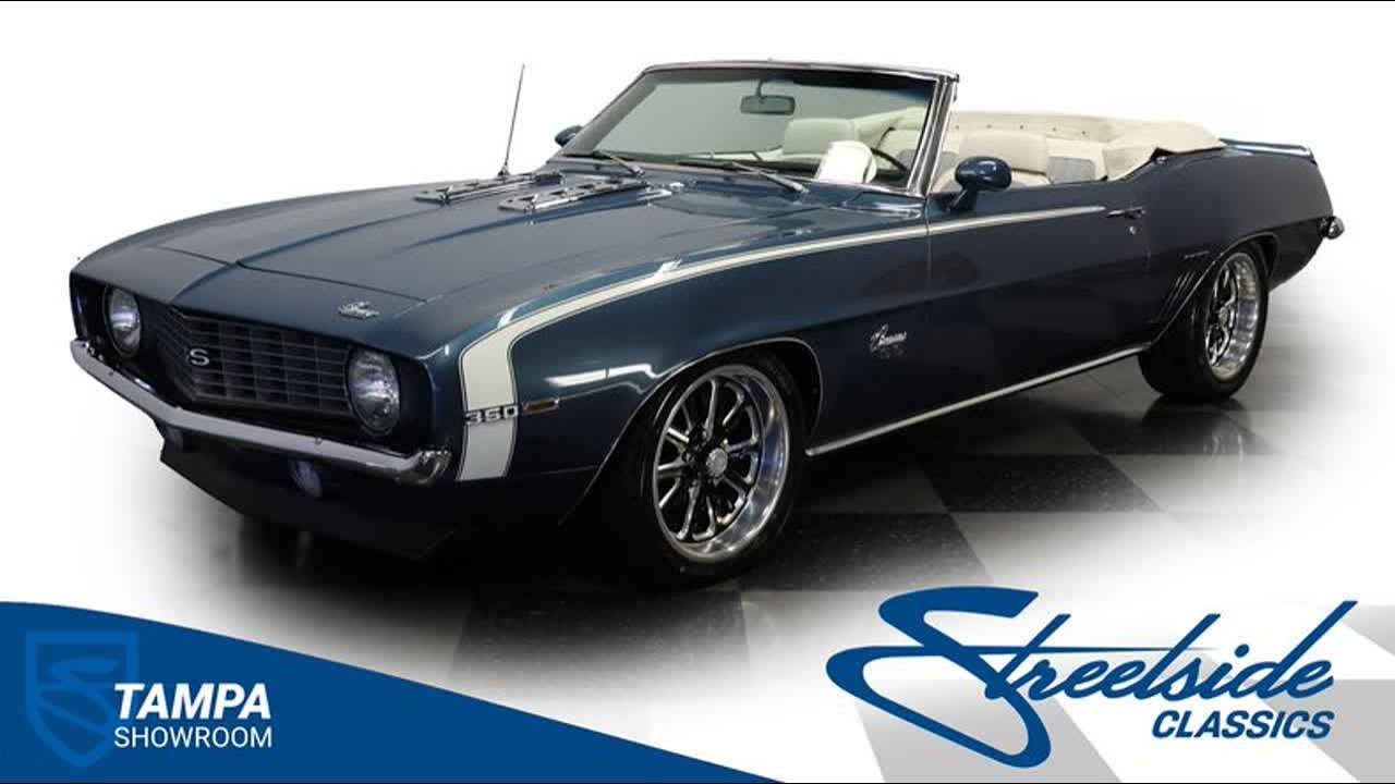 1969 Chevrolet Camaro Convertible 5564-TPA for sale | Charlotte, Atlanta, Dallas, Tampa, Phoeni...