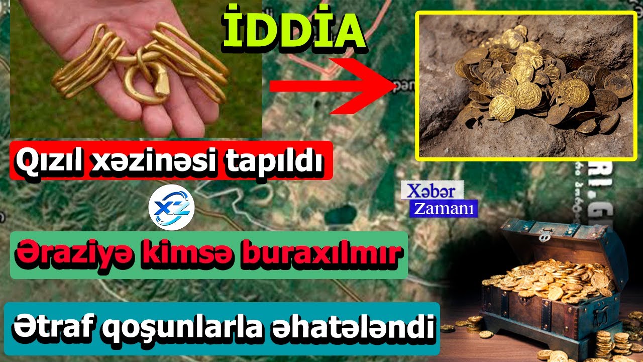Zaqatalada qızıl xəzinəsi tapıldı: fayton, çoxlu qızıl və... - Əraziyə giriş qadağan olundu