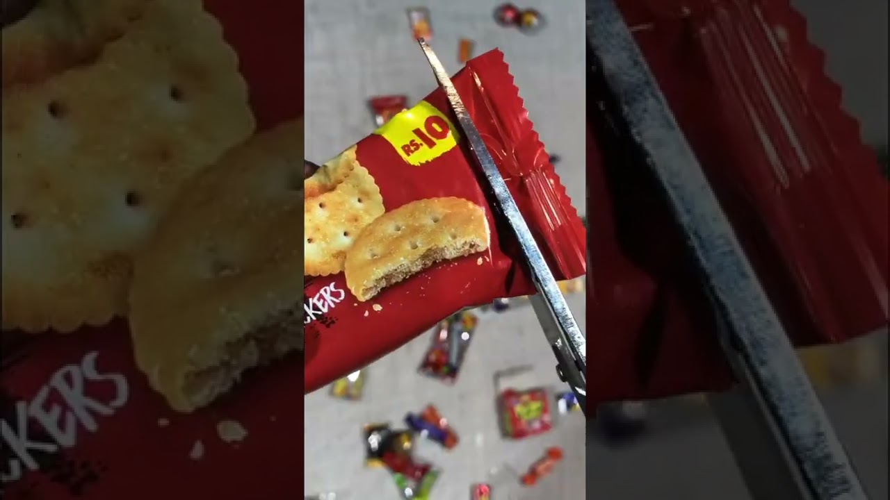 Cute CRUX baked crunchy buiscuits#ytshorts #shorts #lotsofcandies