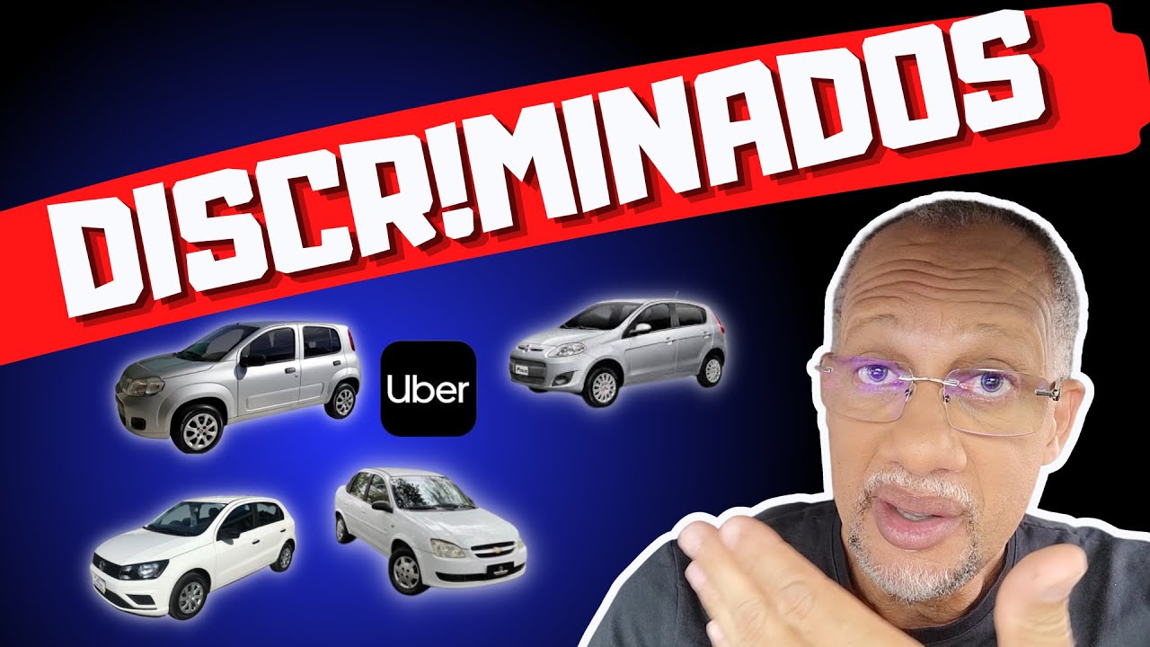 👉COMO A UBER D!SCR!M!NA😱 MOTORISTAS COM CARROS SIMPLES E VELHOS🚘