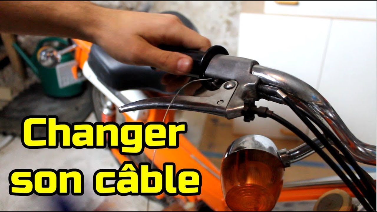 Changer son câble d'accélérateur de mobylette