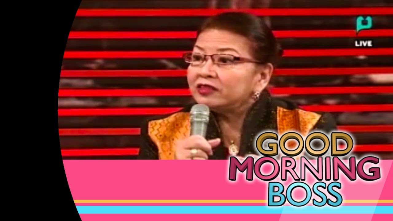 [Good Morning Boss] Panayam kay Baby Nebrida ukol sa pagkilala kay Pope Francis [01|13|15]