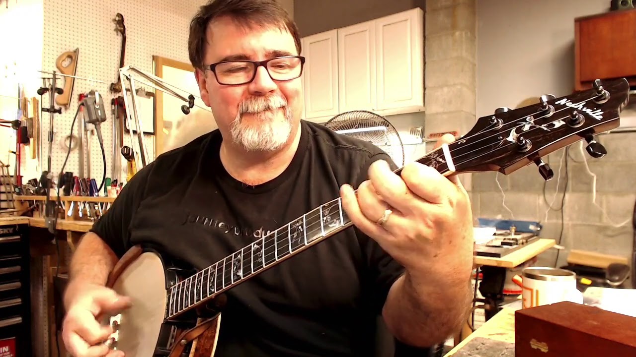 Nechville Custom Phantom Turtle Hill Model 5 String Banjo