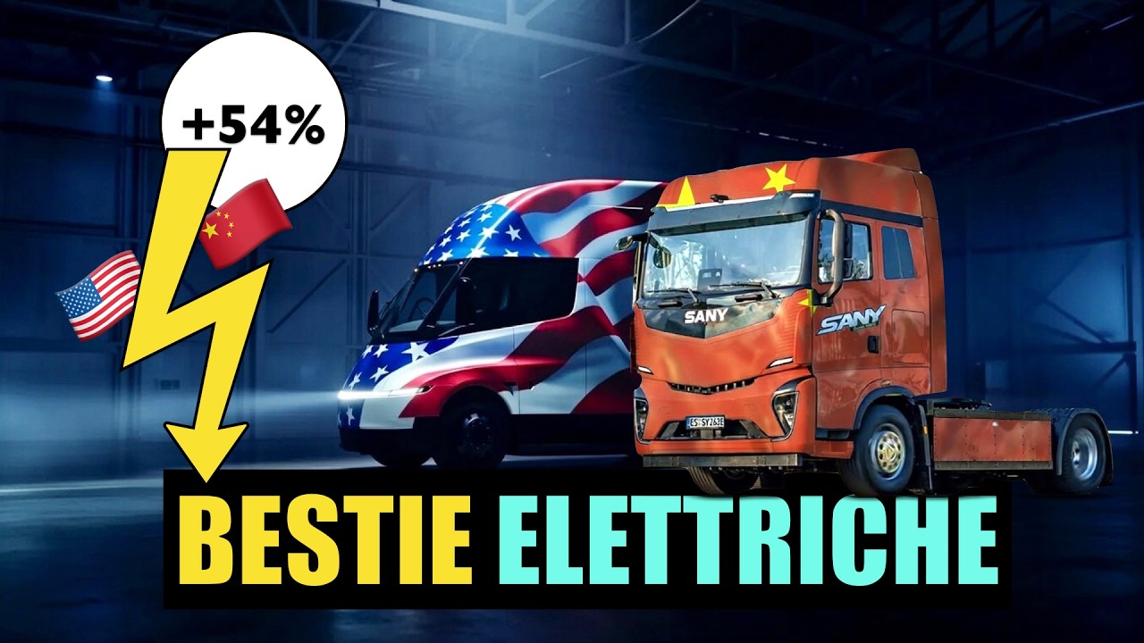 Boom TIR elettrici +54% in Cina: perché al palo gli USA?