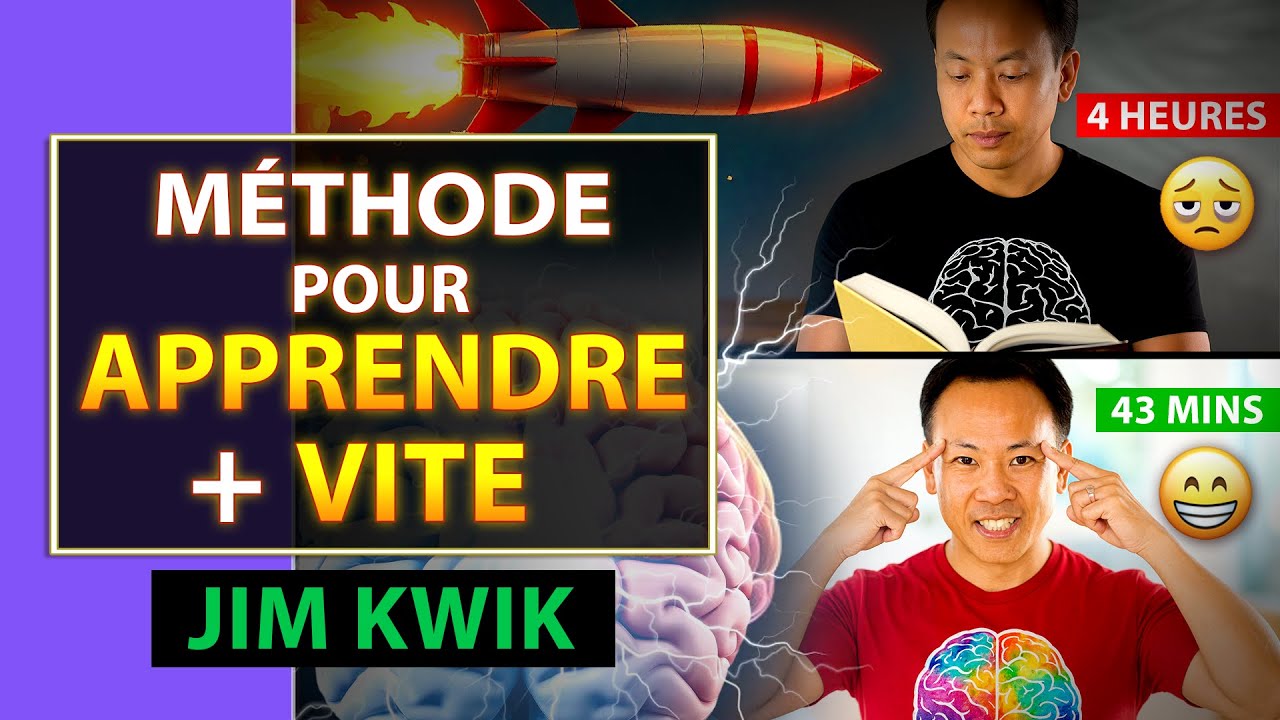 Comment Apprendre Plus Vite ? Le Secret N°1 de Jim Kwik pour Booster Votre Cerveau | #jimkwik