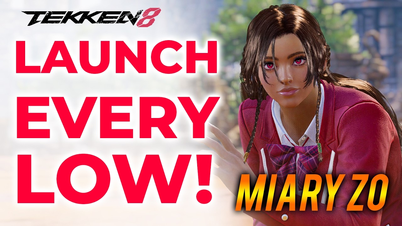 You Can Launch EVERY Low With Miary Zo in Tekken 8!