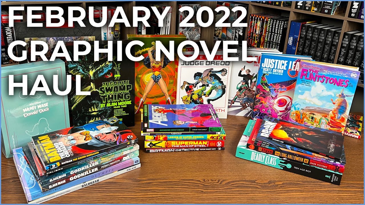 Graphic Novel, Omnibus, Absolutes, TPBs and comic Haul February 2022!