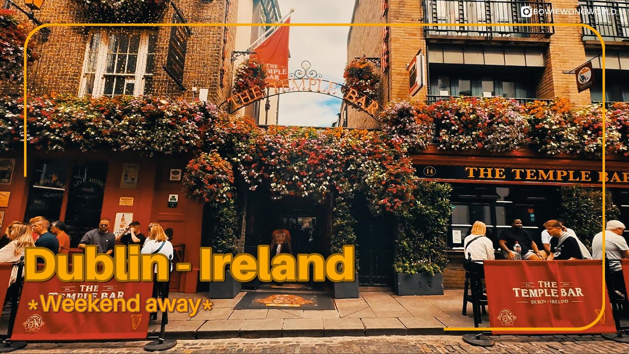 [Dublin] 🌿 Weekend Guide | Markets, Best Cafés + Matcha, Street Life, Souvenir, & Temple Bar  🇮🇪