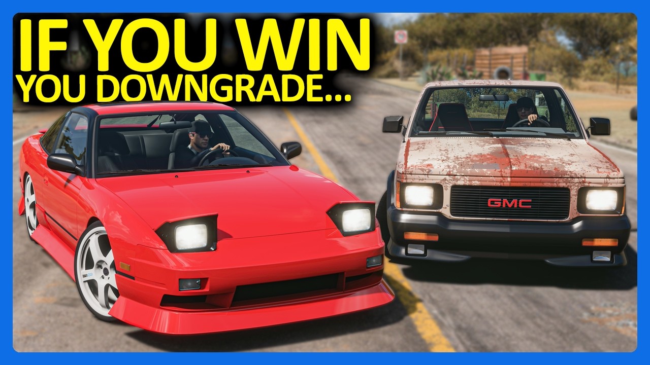 Forza Horizon 5 but If You Win, Your Car Gets Worse...