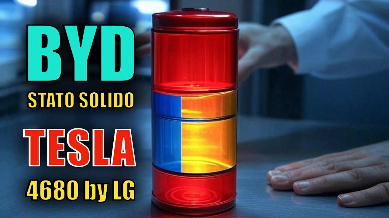 Batterie Stato Solido: BYD Sfida Tesla e le 4680 di LG!