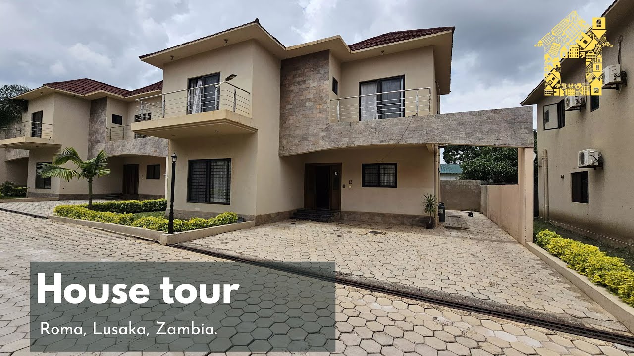 🔑 Own This Modern Roma Townhouse for $245,000 | Lusaka's Hidden Gem Inside a Gated Estate!