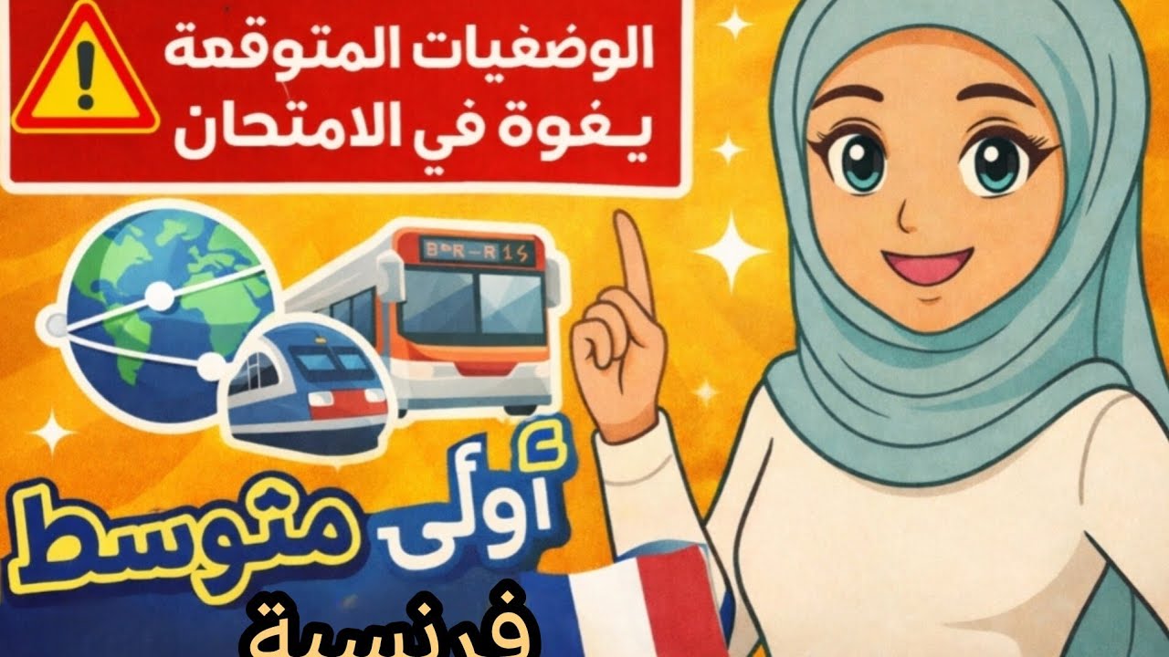 Miss Ryma est en direct !الوضعيات المتوقعة بقوة💥في الامتحان الثانى أولى متوسط متراطيش😉