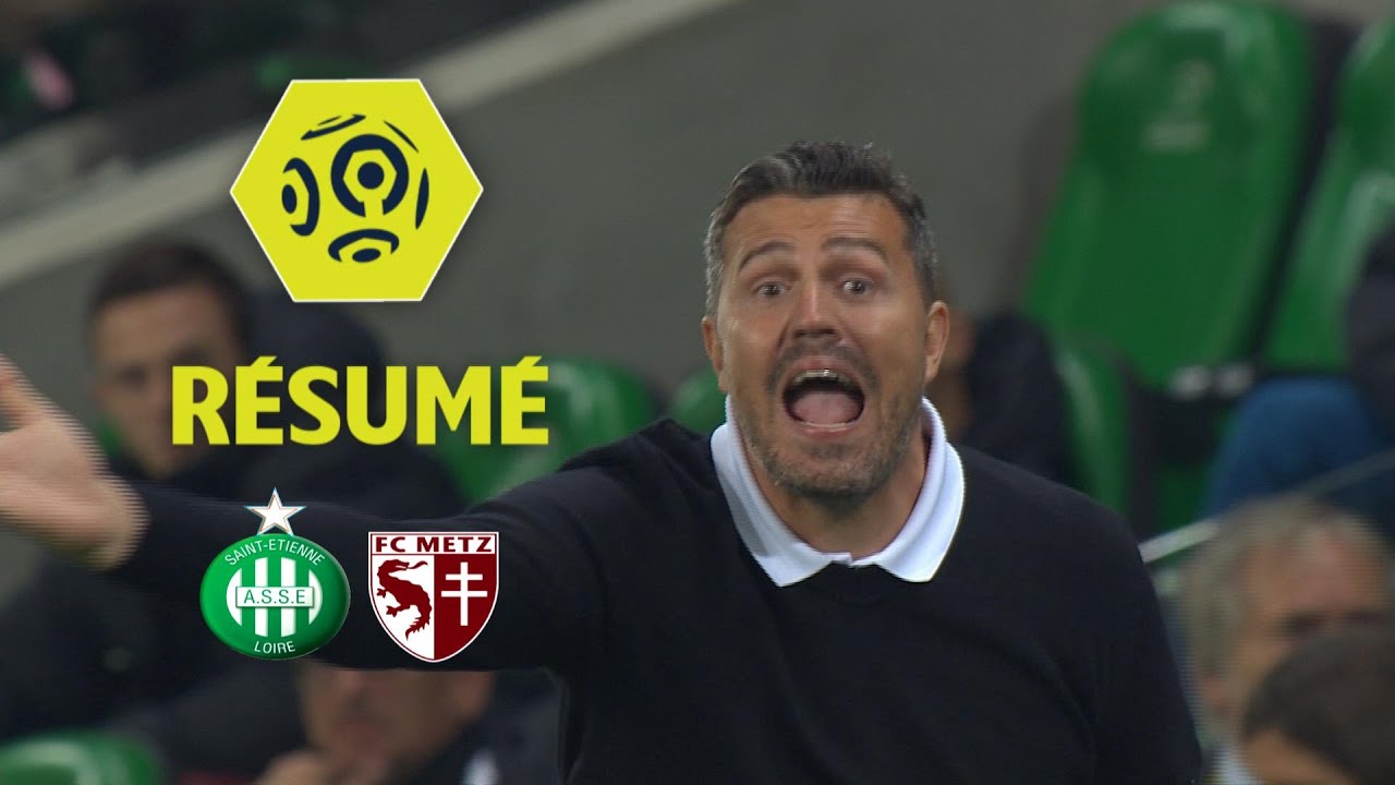 AS Saint-Etienne - FC Metz (3-1)  - Résumé - (ASSE - FCM) / 2017-18
