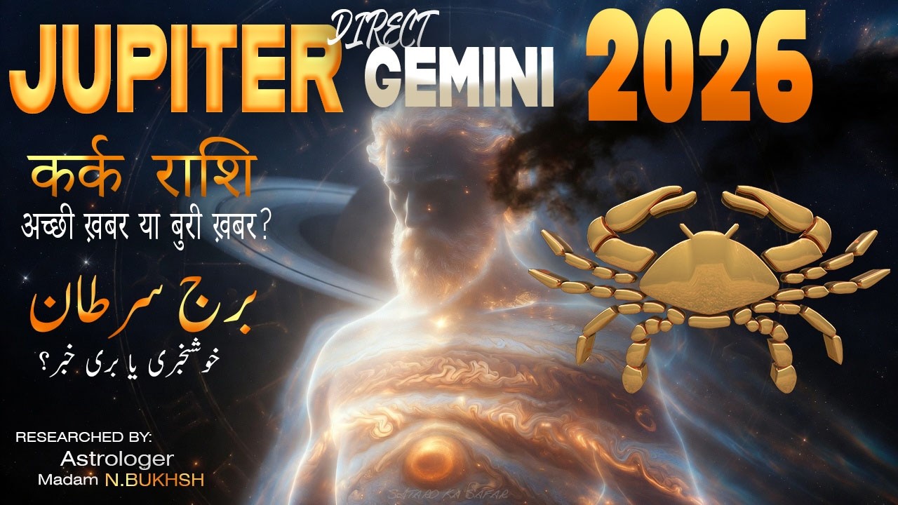 Jupiter Turning Direct in Gemini 2026 – Cancer (Kark Rashi) Hidden Karma, Spiritual Growth