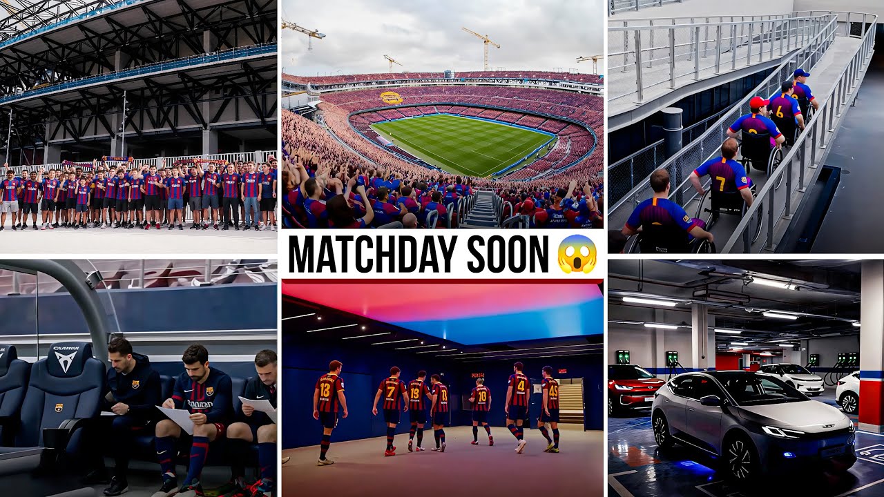 Обновление «Камп Ноу» — ожидание почти закончено! 🏟️✨