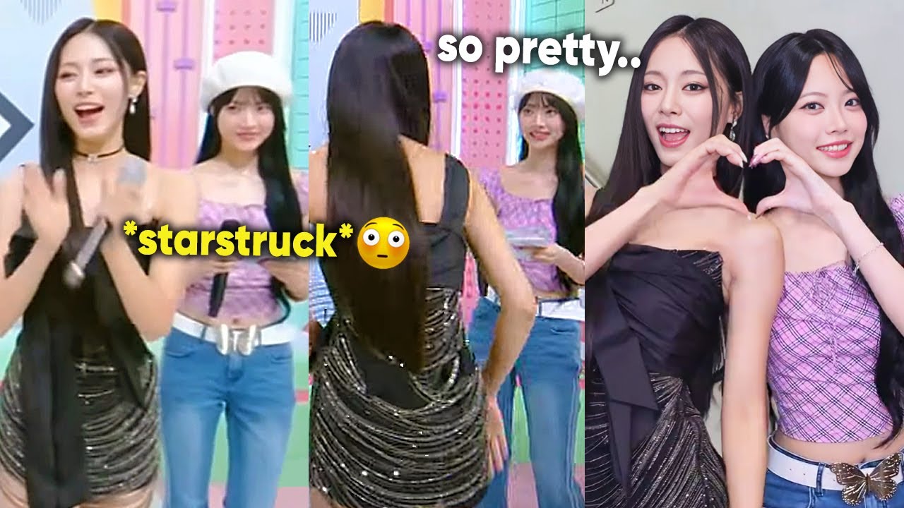Eunchae can't stop staring at Tzuyu *sweet interaction* (ft. DAY6 as a supportive senior group)