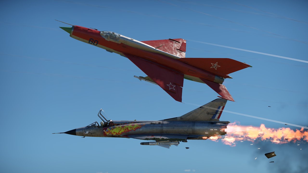 Mig-21 Air Simulator Battles | War Thunder VR