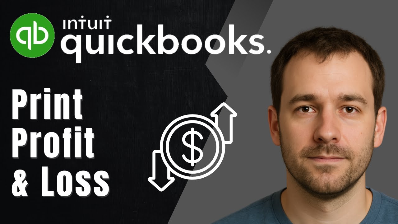 How to Print a Profit & Loss Report in QuickBooks Online (2025 Tutorial)