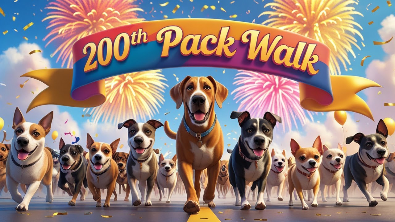 Dog Lovers Celebrate Our 200th Pack Walk with K-9 Super Heroes Dog Whispering in Victoria, BC
