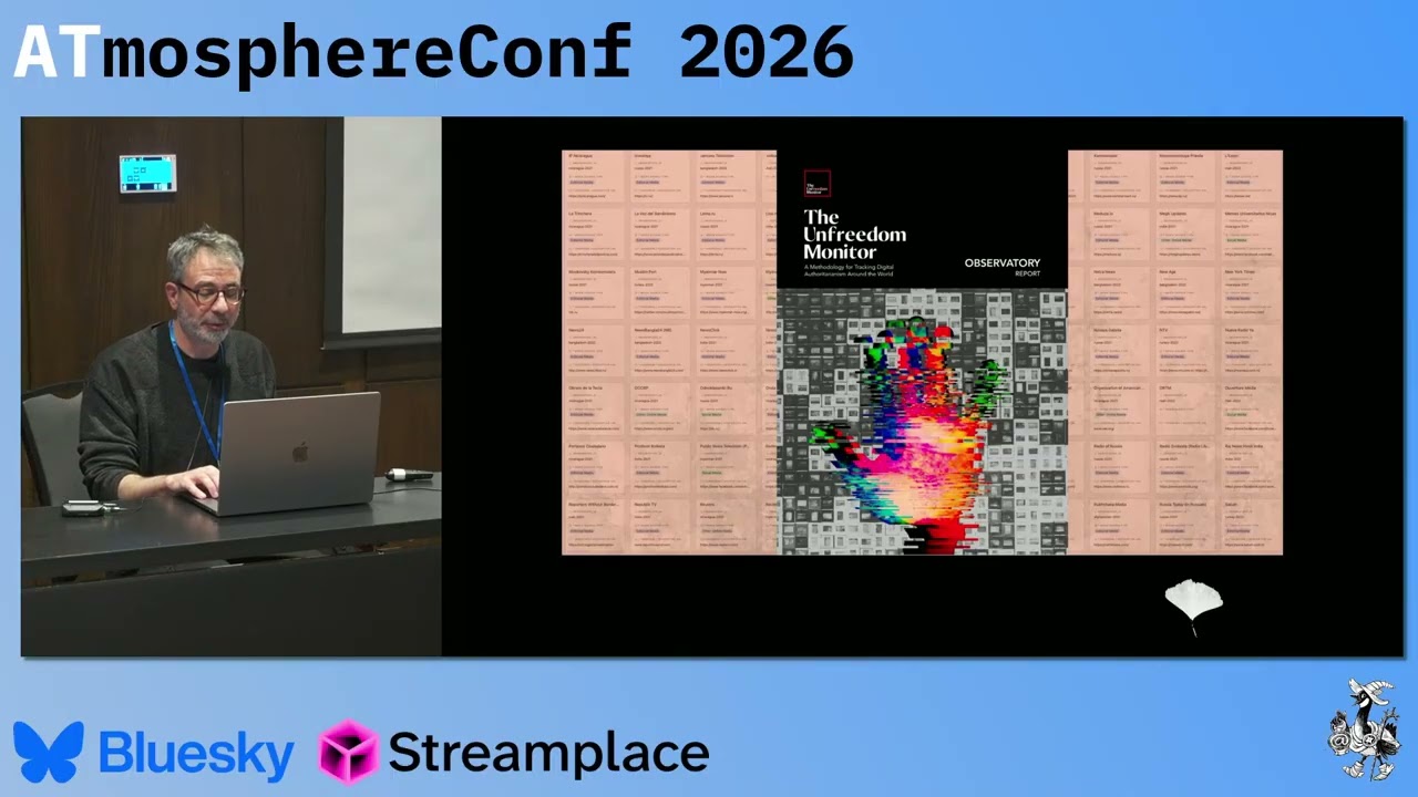 Open social tech and geopolitical risk - ATmosphereConf 2026