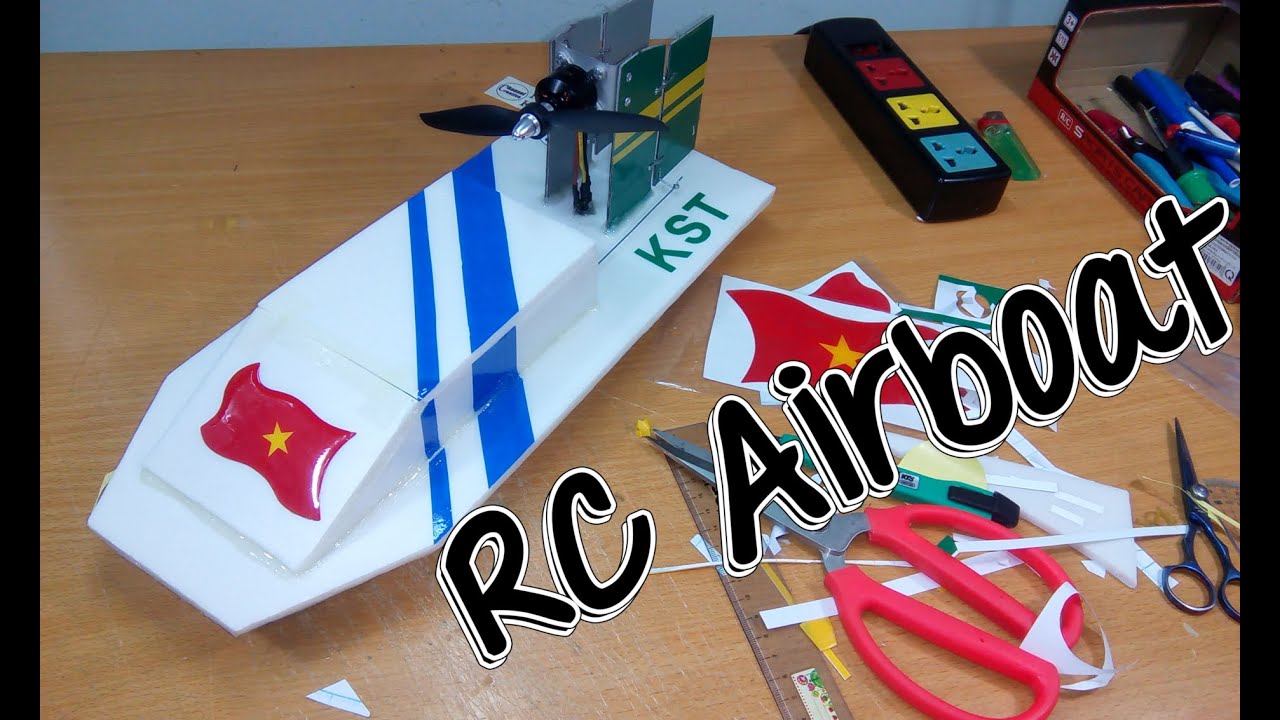 Как построить Airboat RC с бесщеточным двигателем