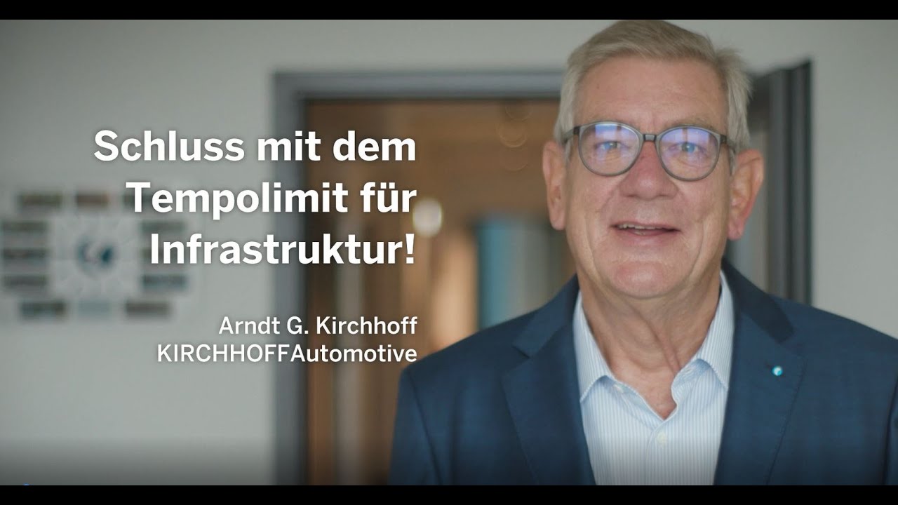 NRW-Unternehmer reden Klartext zur Wahl - Arndt G. Kirchhoff, KIRCHHOFF Automotive, Attendorn
