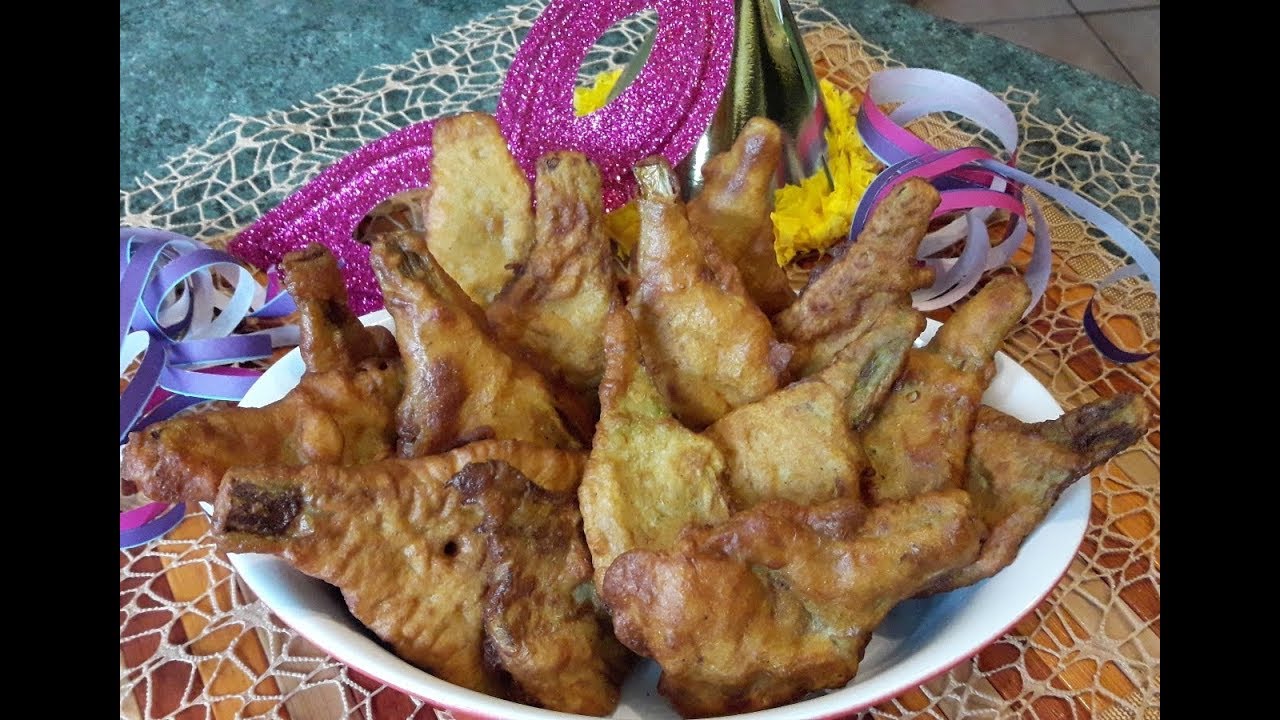 CARCIOFI FRITTI IN PASTELLA ... E RIAFFIORANO DOLCI RICORDI !