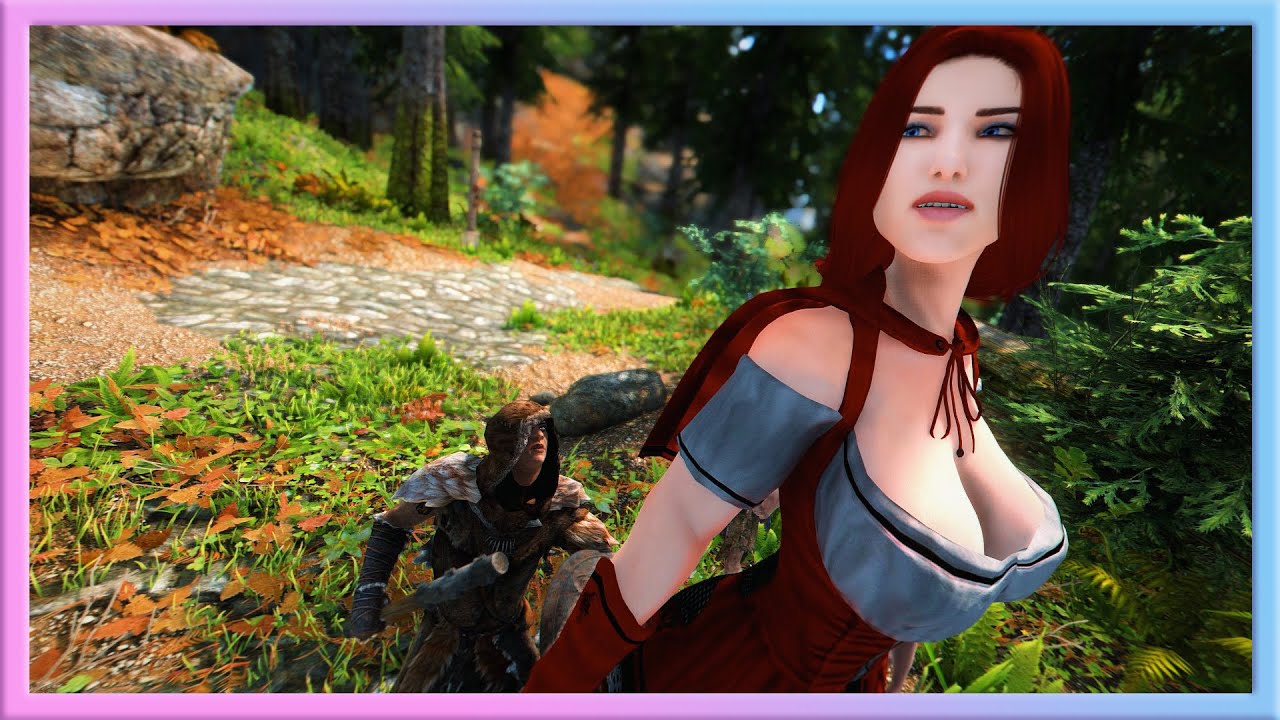 Giant Red Riding Hood (Part 1)- Skyrim Giantess