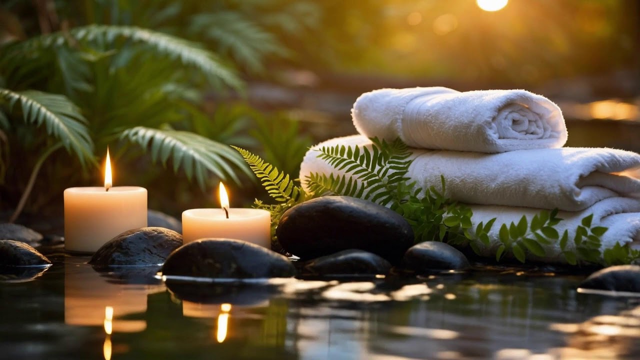 Relaxing Spa Music for Deep Sleep 🌼 Stress Relief & Healing Piano 1