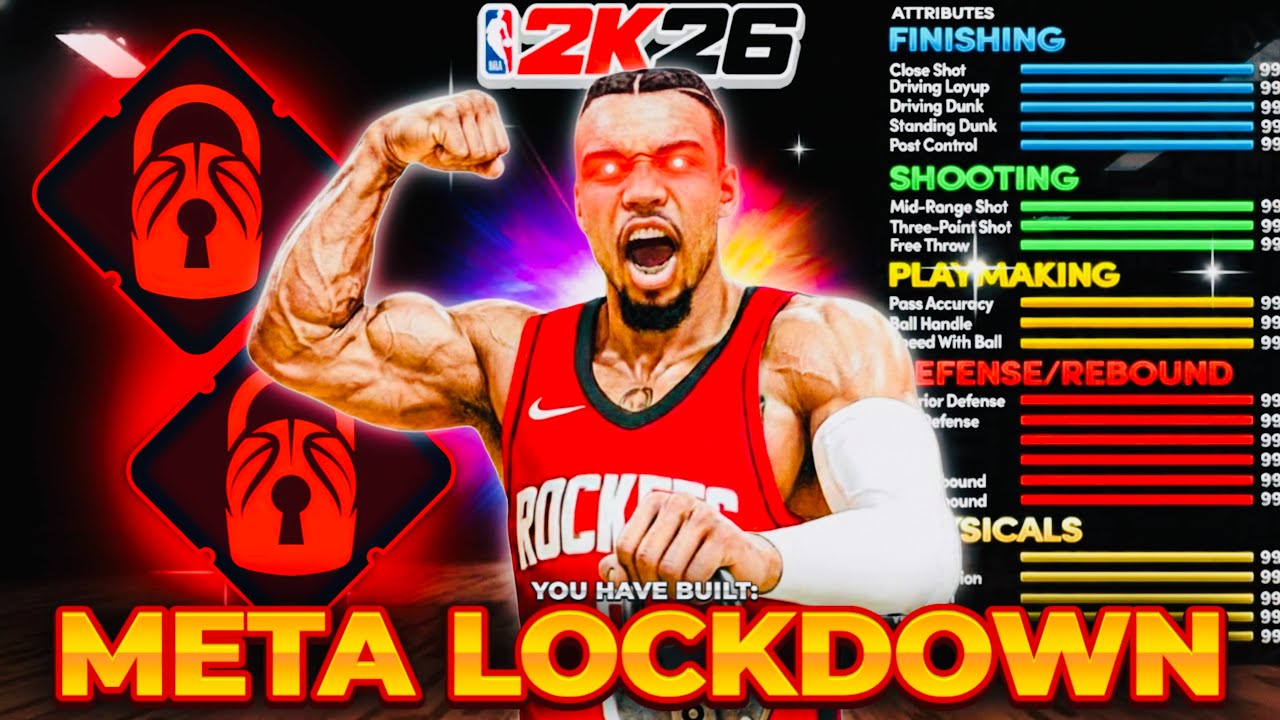 *НОВЫЙ* МЕТА-БИЛД ДЛЯ ИГРОКА НА ВЫНОСЛИВОСТЬ В NBA 2K26! БИЛД 