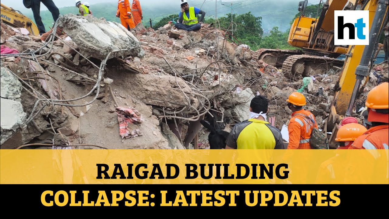 Raigad building collapse: At least 1 dead, several feared trapped