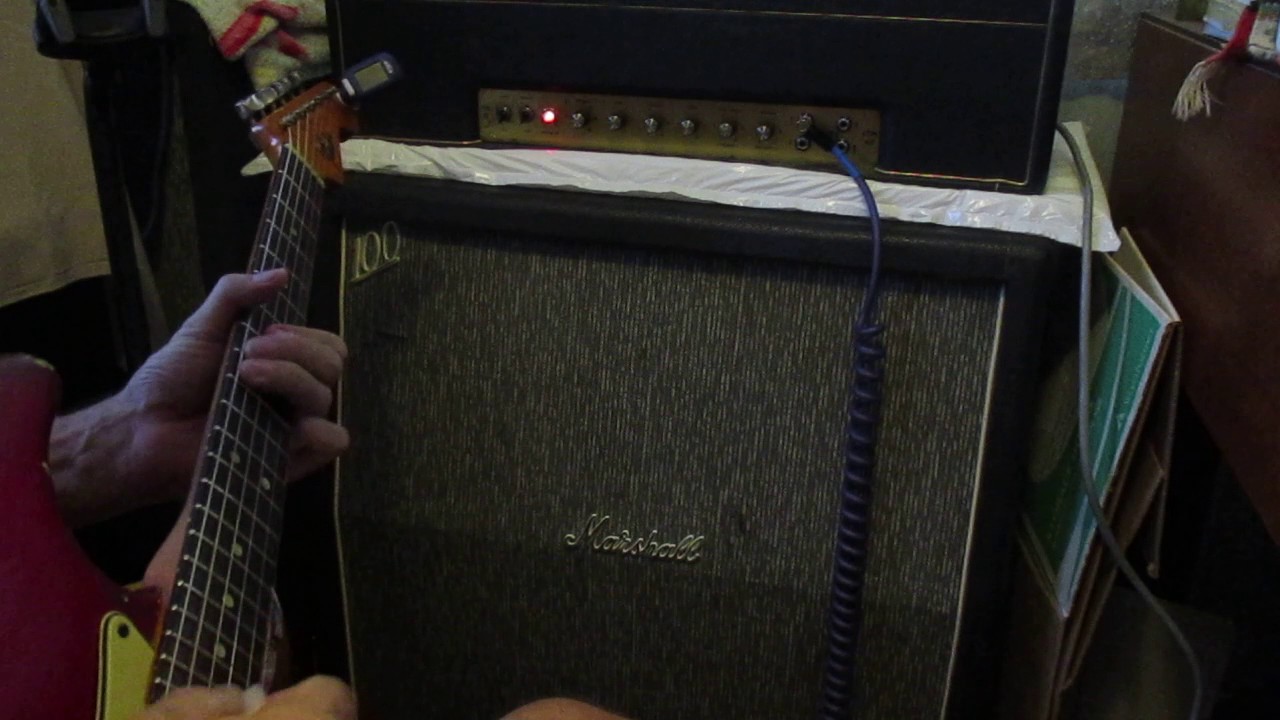 1966-1967 Marshall JTM45/100 and 1965 Strat