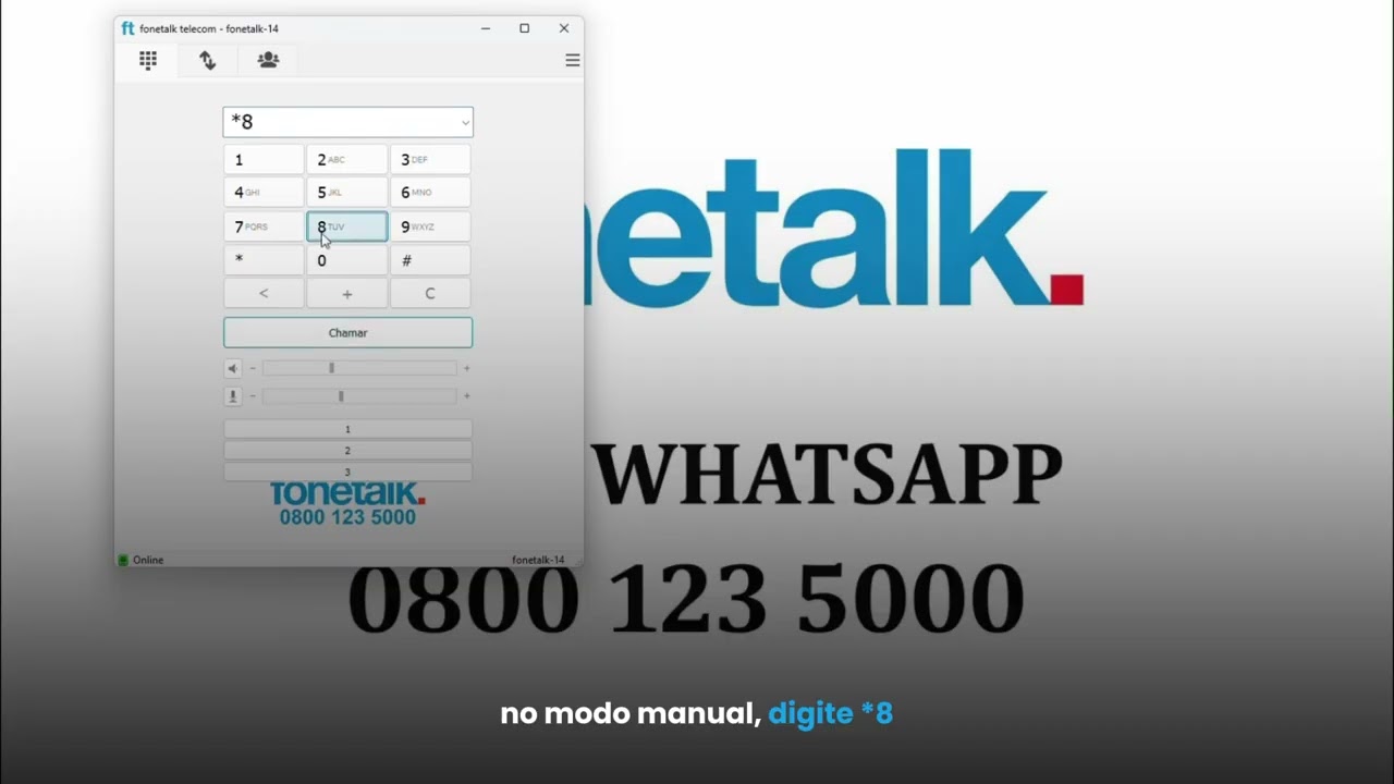Neste vídeo demonstramos algumas funcionalidades no aplicativo para computador.
