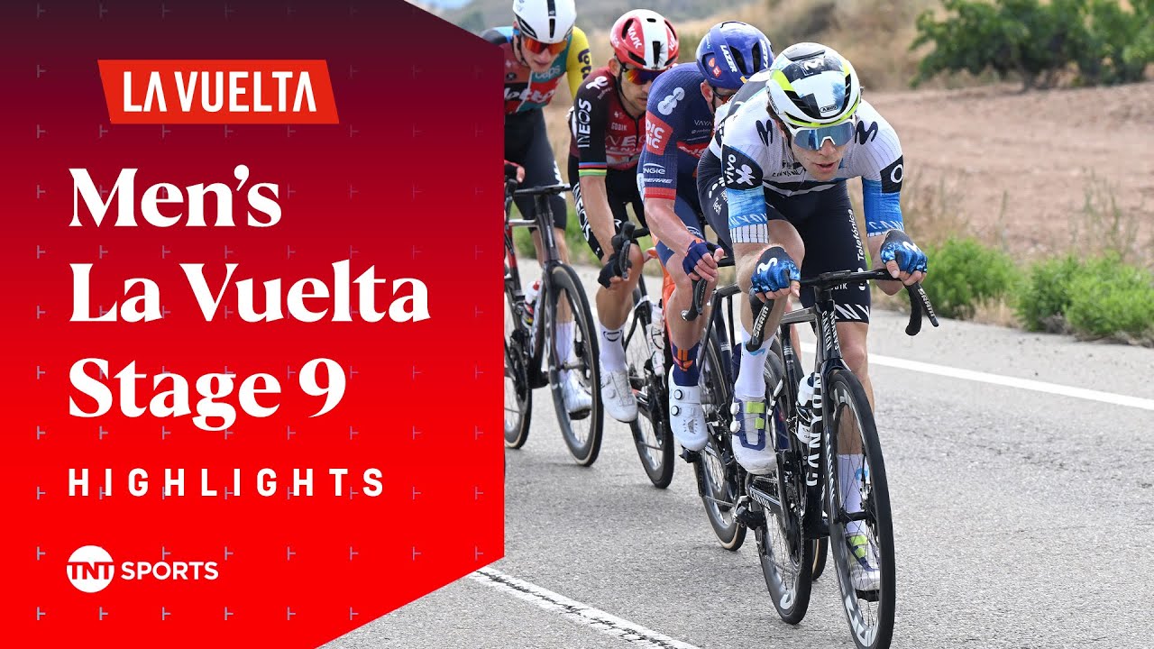 PURE CLASS 🔥 | 2025 Men's La Vuelta Stage 9 Race Highlights | TNT Sports Cycling
