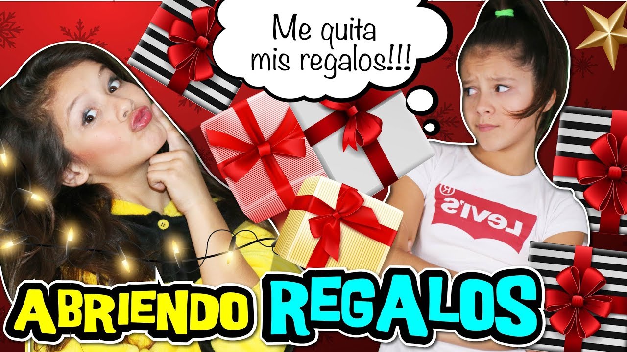 🎁 ¡¡ABRIENDO nuestros REGALOS DE PAPA NOEL! 🎄 Mi hermana abre mis REGALOS DE NAVIDAD Y REYES MAGOS