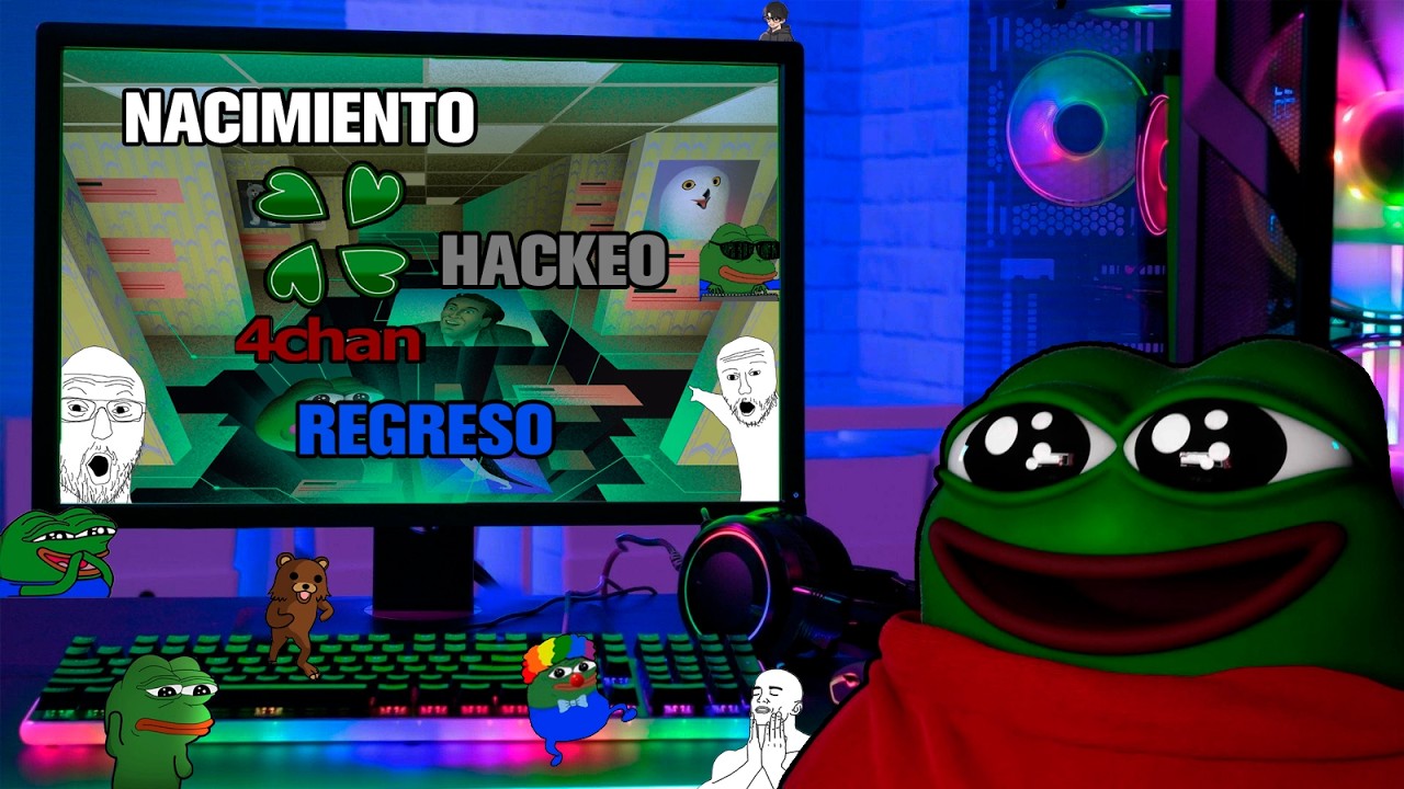 La Historia de 4Chan (NACIMIENTO, HACKEO y REGRESO)