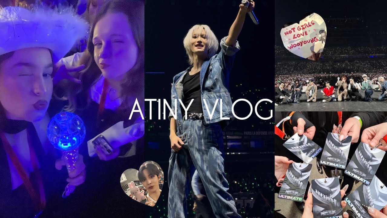[ATINY VLOG] ✩ ultimate vip,ateez,paris,memoli,send off