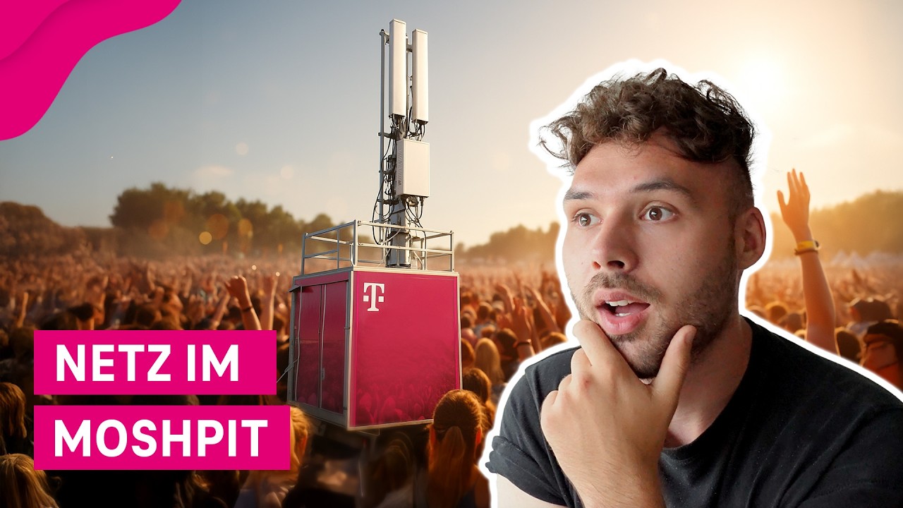 Hurricane x Deutsche Telekom | Mobiles Netz für 70.000 Festivalgäste