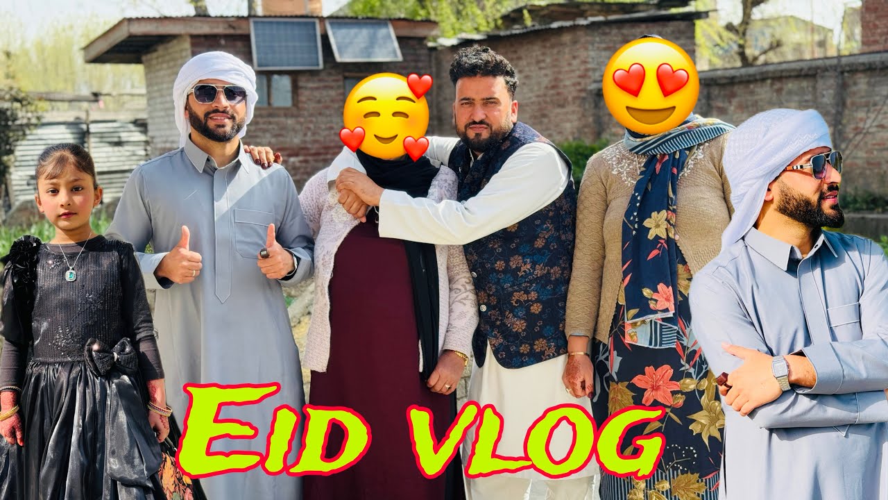 Eid Vlog 😍 || Eid Celebration With Family || 30 Vlogs Complete