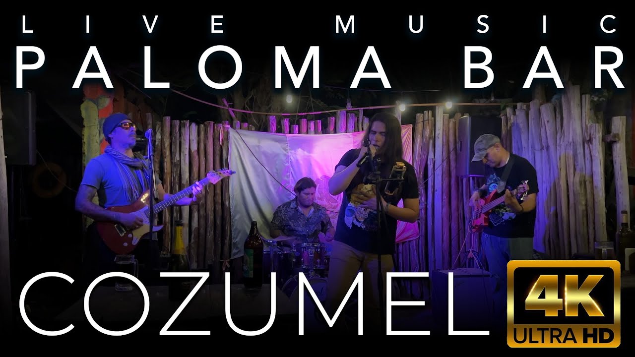 Live Mexican Rock at Paloma Bar Cozumel | Local Nights & Good Vibes - Mexico