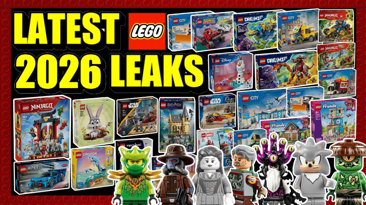 УТЕЧКА НОВЫХ НАБОРОВ LEGO! Ninjago, Harry Potter, Star Wars, Marvel, City, Creator, Friends и мно...