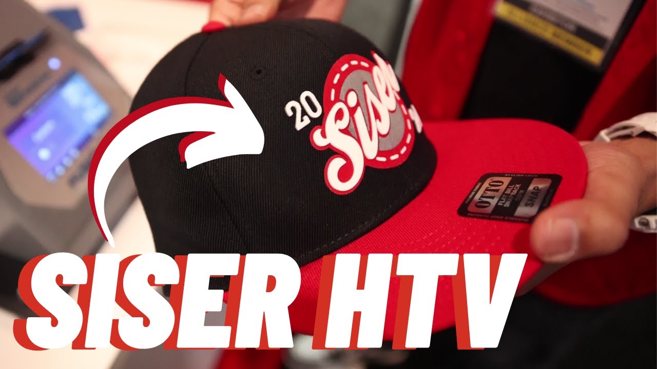 Heat Transfer Vinyl onto Hats Tutorial + Future of HTV with Siser
