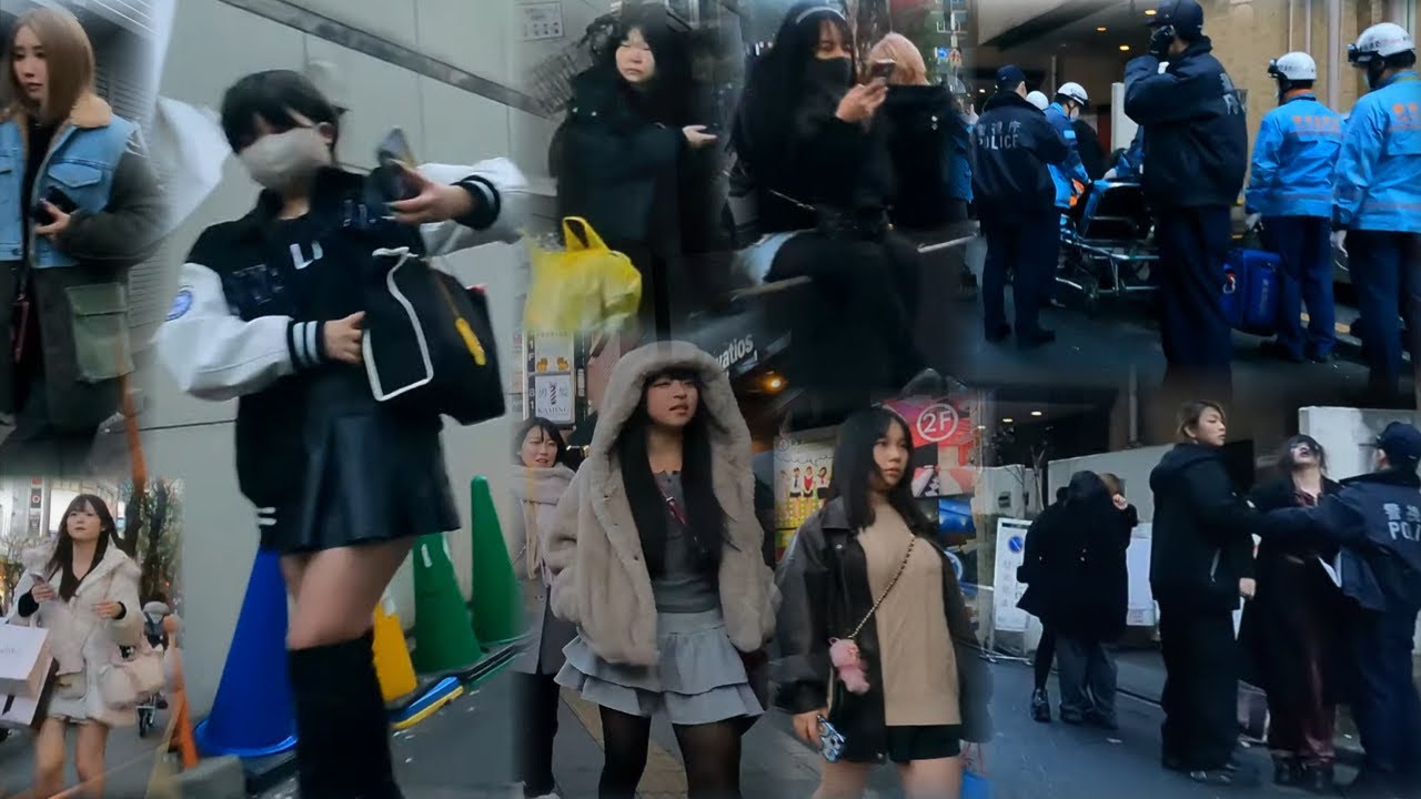 1月上旬火曜日の歌舞伎町周辺